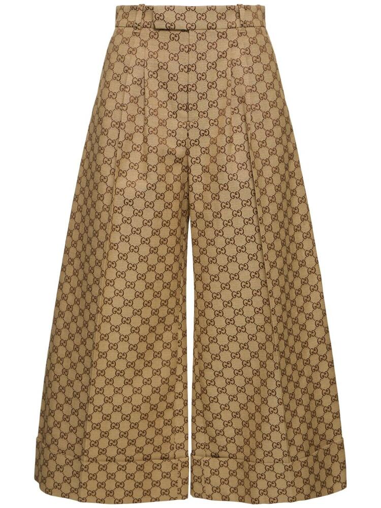 GUCCI Gg Canvas Pants Cover