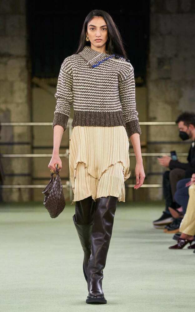 Bottega Veneta - Wool Zigzag Sweater - Multi Cover