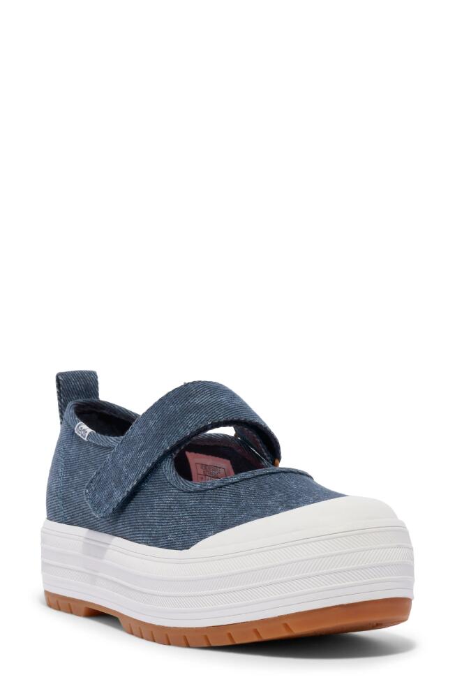 Keds Platform Mary Jane Sneaker in Denim Cover