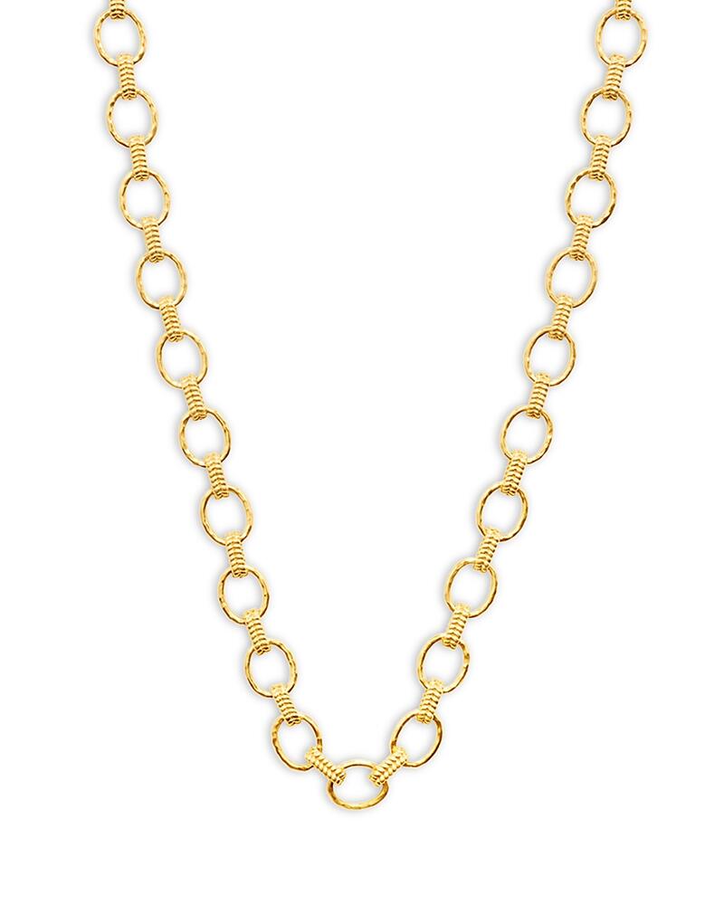 Capucine De Wulf Cleopatra Small Hammered Link Necklace, 16 Cover