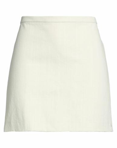 Sportmax Woman Mini skirt Ivory Cotton Cover