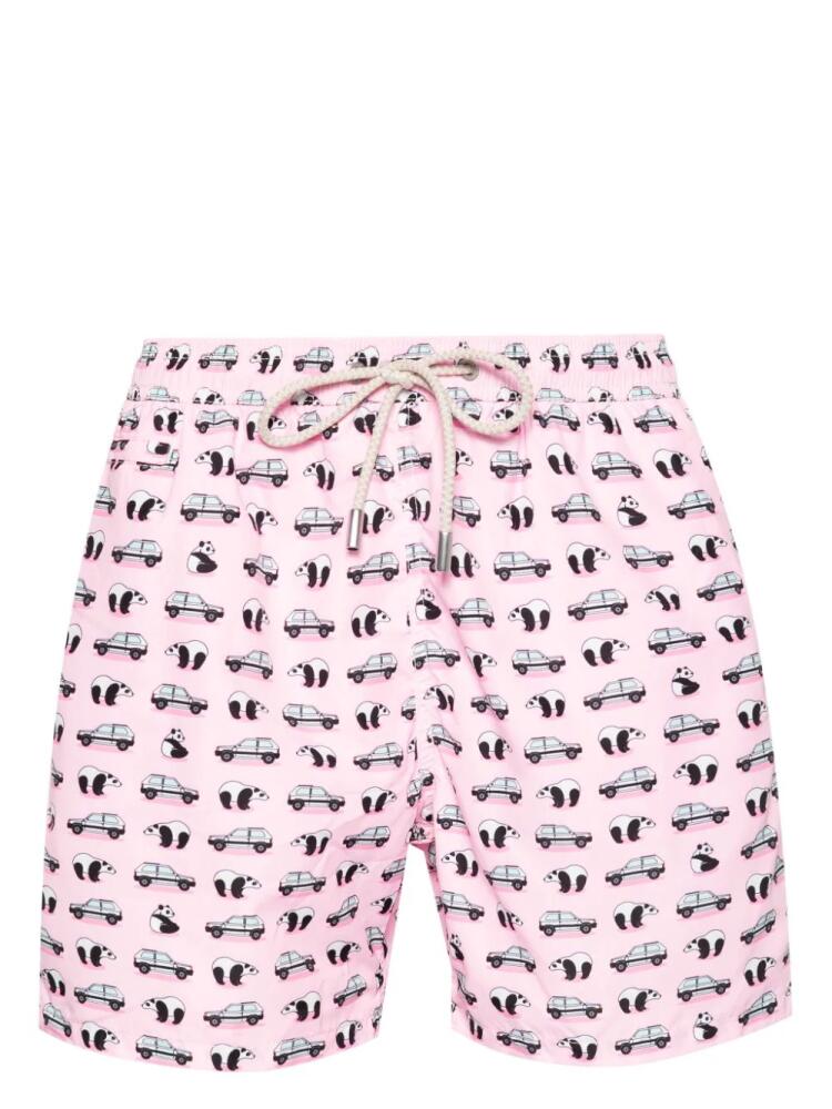 MC2 Saint Barth Lightning Micro swim shorts - Pink Cover