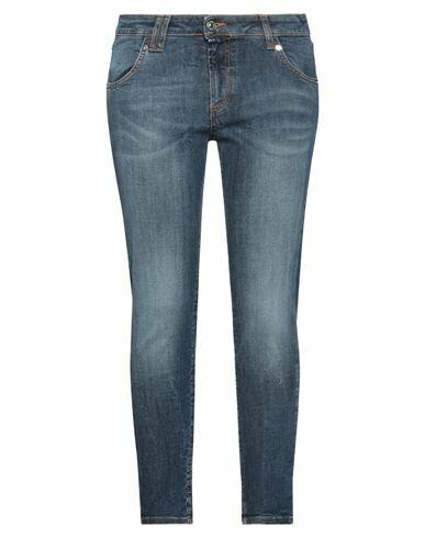 Roÿ Roger's Woman Jeans Blue Cotton, Elastane Cover