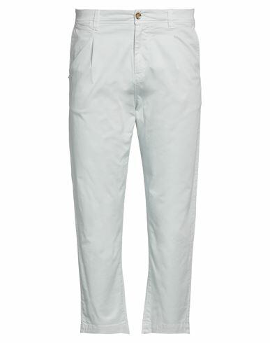 Officina 36 Man Pants Sky blue Cotton, Elastane Cover