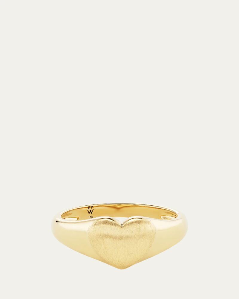 Emily P. Wheeler 18K Yellow Gold Lucy Signet Ring Cover