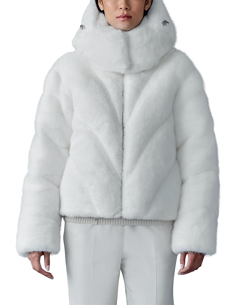 Mackage Anik Brushed Faux Fur Down Jacket Cover