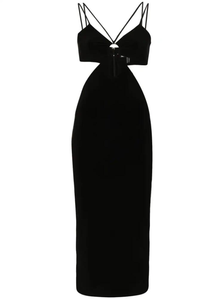 NISSA cut-out detail dress - Black Cover