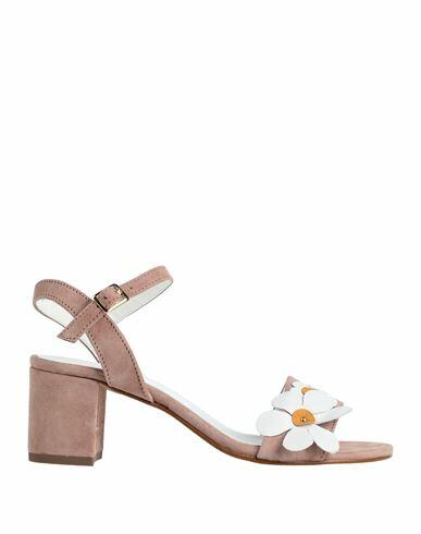 Carlo Pazolini Woman Sandals Pastel pink Soft Leather Cover