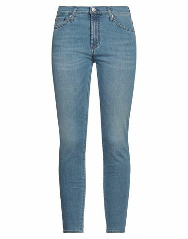 Roÿ Roger's Woman Jeans Blue Cotton, Elastane Cover