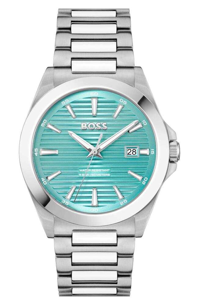 BOSS Strike Bracelet Watch, 41mm in Blue Cover