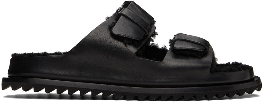 Officine Creative Black Introspectus 003 Sandals Cover