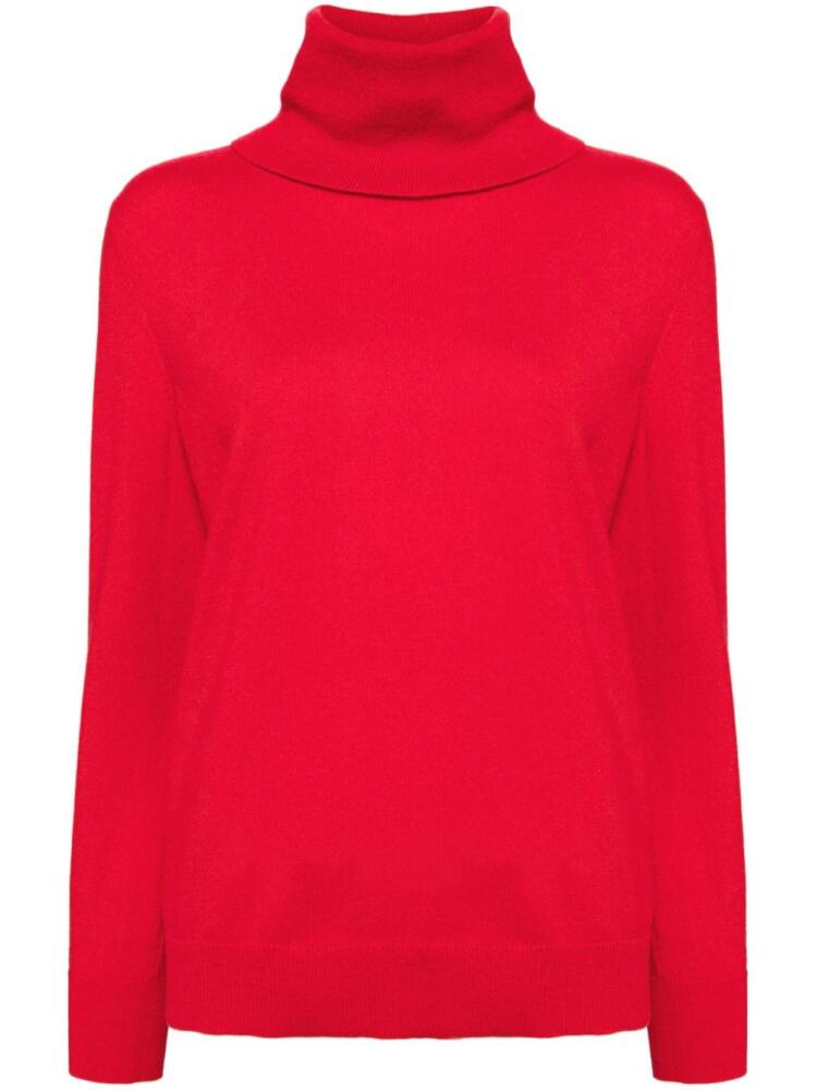 N.Peal loose roll-neck jumper - Red Cover