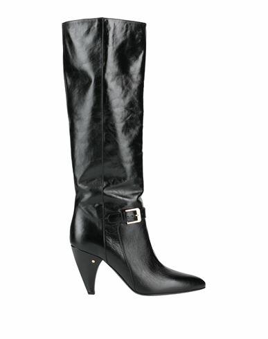 Laurence Dacade Woman Boot Black Leather Cover