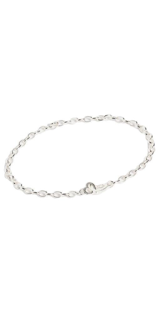 Gorjana Parker Heart Mini Bracelet Silver Cover