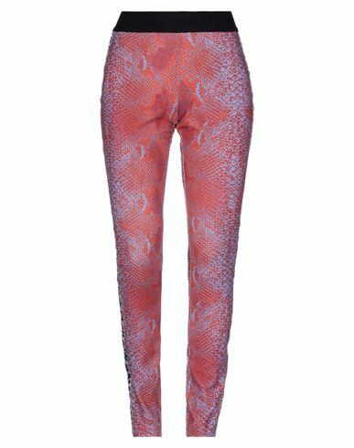 Just Cavalli Woman Leggings Burgundy Polyester, Elastane Cover