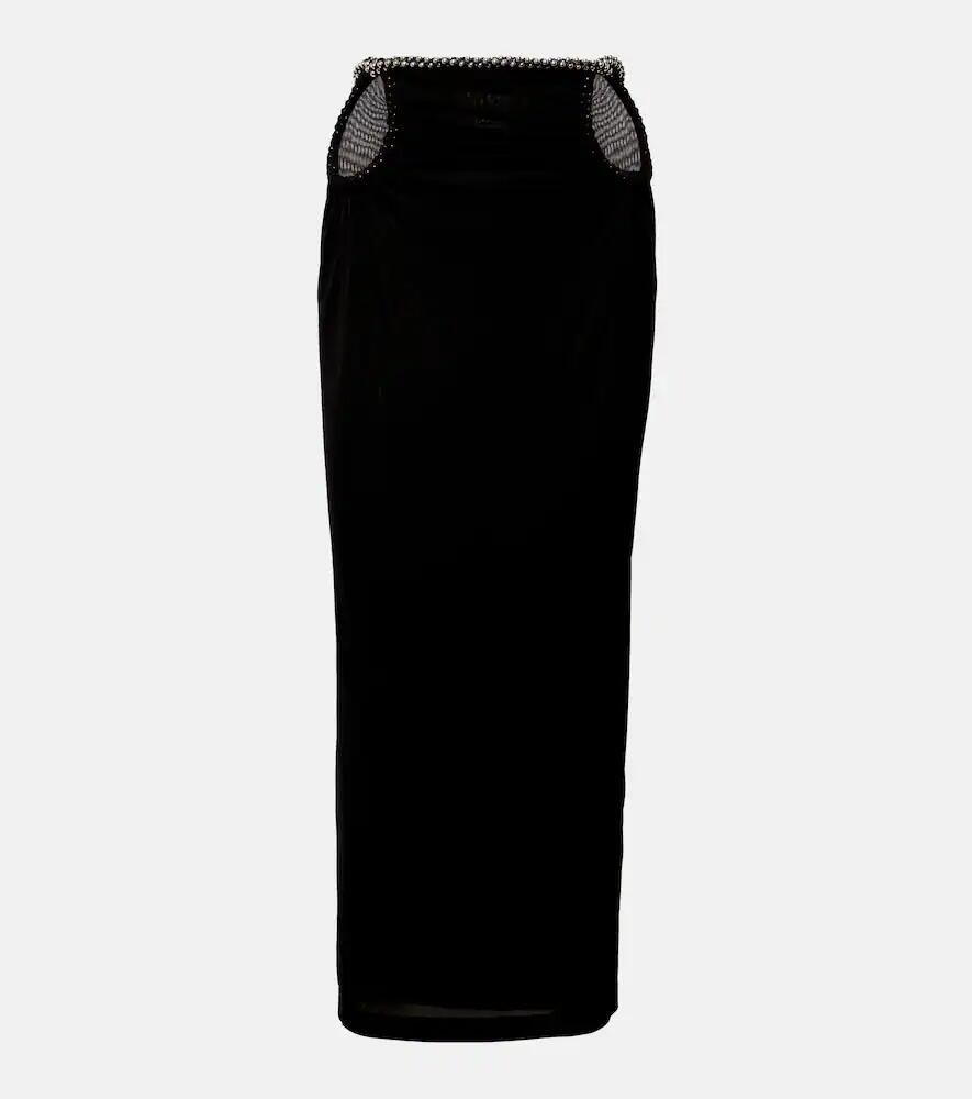 Dion Lee Cutout jersey midi skirt Cover