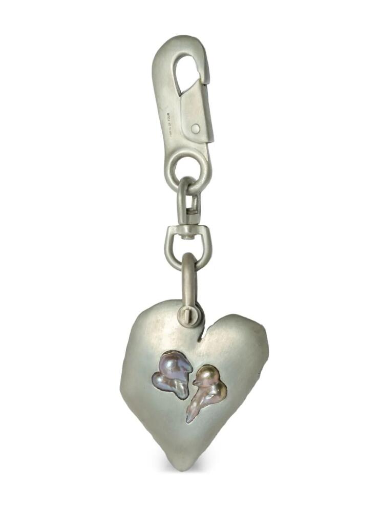 Parts of Four Jazz's Solid Heart keyring - Silver Cover