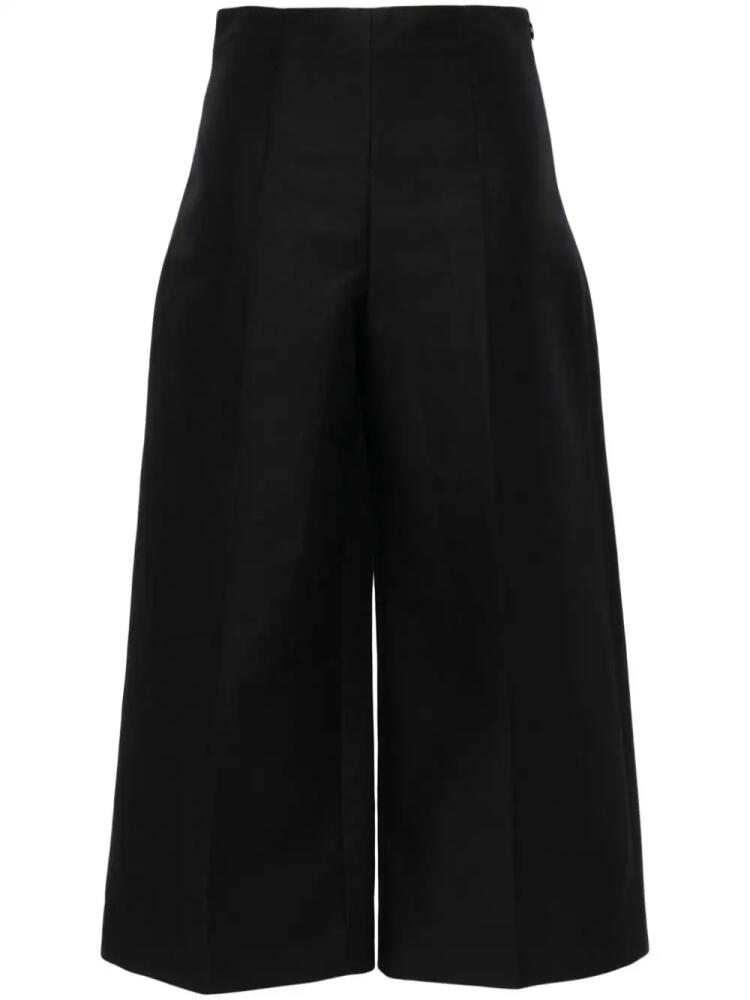 Marni cropped cotton trousers - Black Cover