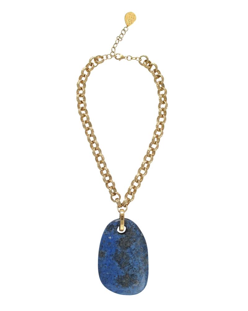 Devon Leigh Blue Lapis Pendant Necklace Cover