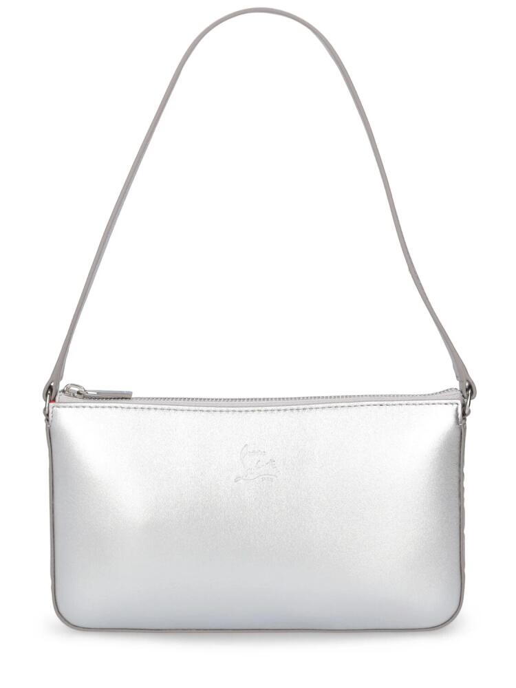 CHRISTIAN LOUBOUTIN Loubila Laminated Leather Shoulder Bag Cover