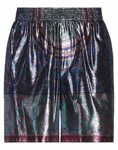 Versace Man Shorts & Bermuda Shorts Light purple Silk, Polyester Cover