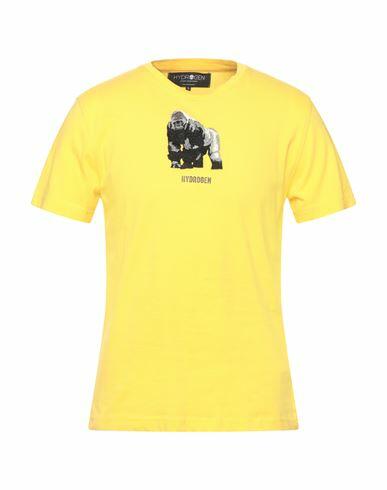 Hydrogen Man T-shirt Yellow Cotton Cover