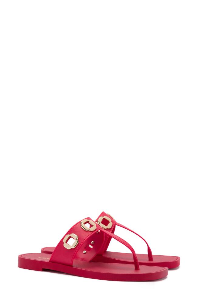 Larroudé Milan Sandal in Scarlet Cover