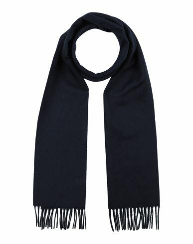 Boss Hugo Boss Man Scarf Midnight blue Cashmere Cover