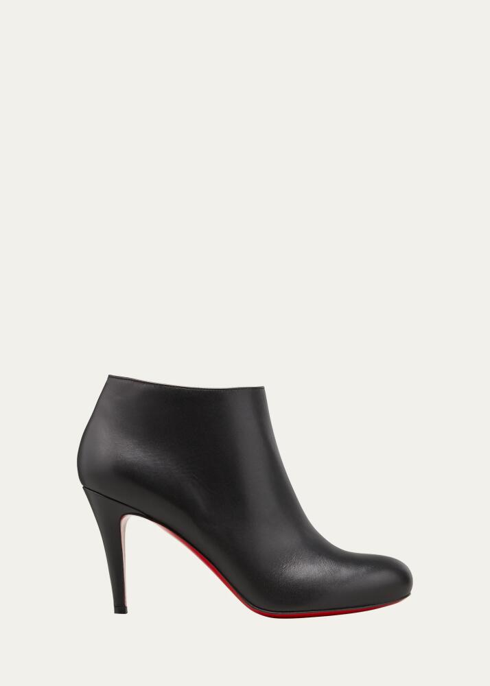 Christian Louboutin Belle Leather Red-Sole Ankle Boots Cover