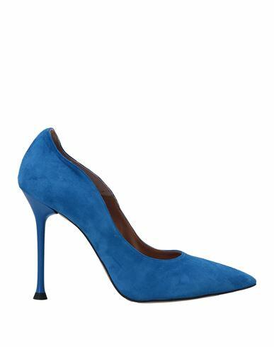 Islo Isabella Lorusso Woman Pumps Azure Soft Leather Cover