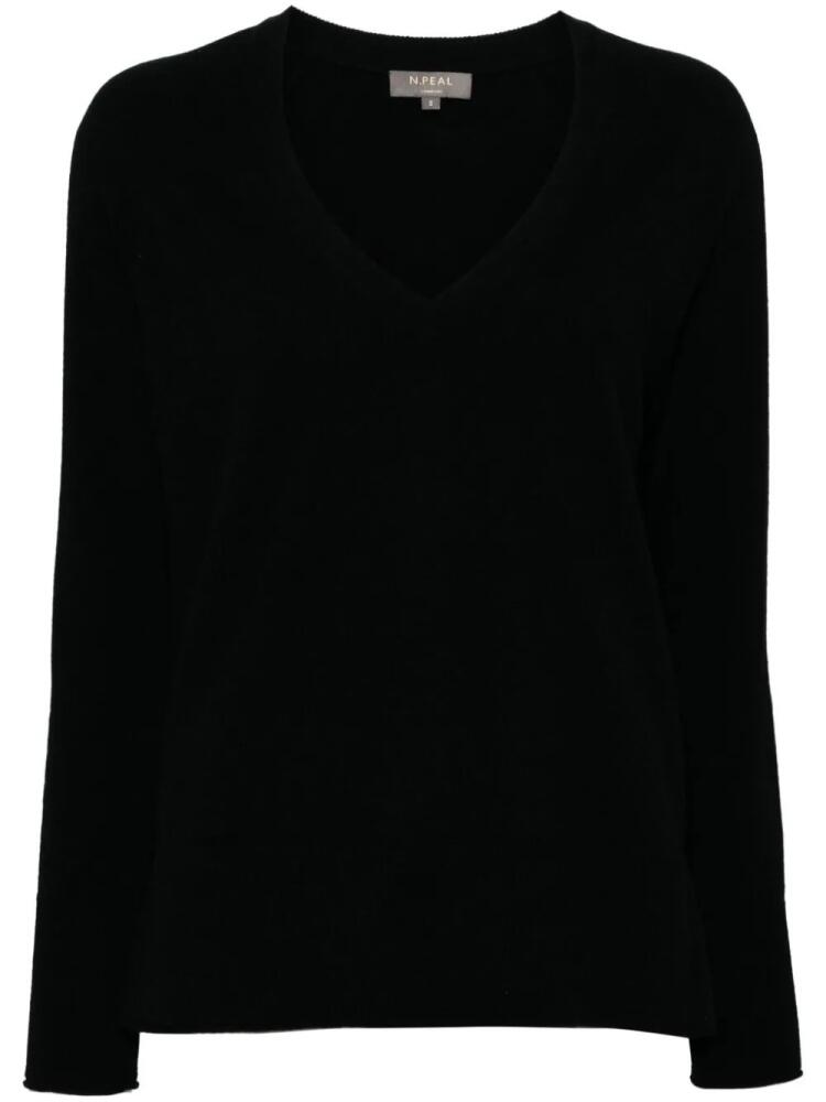 N.Peal organic cashmere sweater - Black Cover