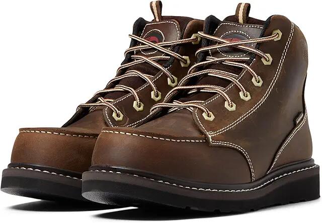 Avenger Work Boots Wedge CT (Brown) Men's Shoes Cover