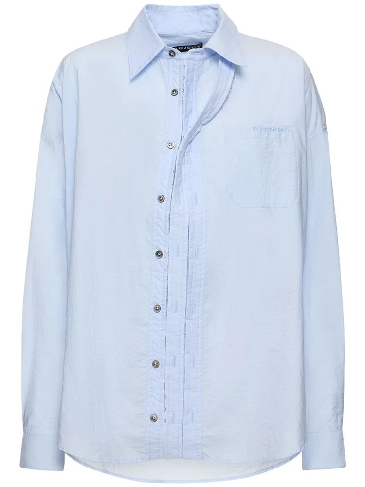 Y/PROJECT Regular Cotton Blend Shirt Cover