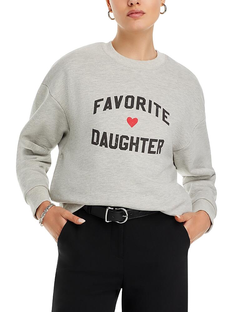 Favorite Daughter Logo Graphic Sweatshirt Cover