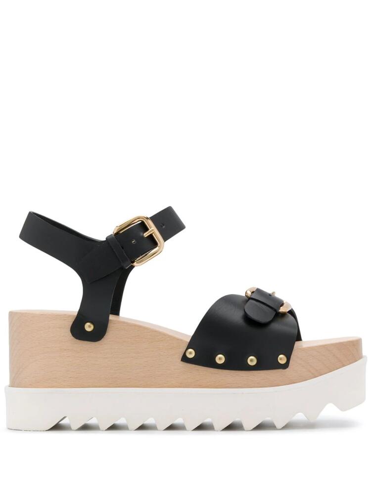 Stella McCartney Elyse platform sandals - Black Cover