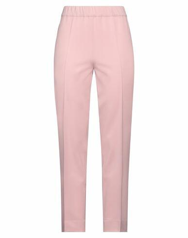 D. exterior Woman Pants Pink Wool, Lycra Cover