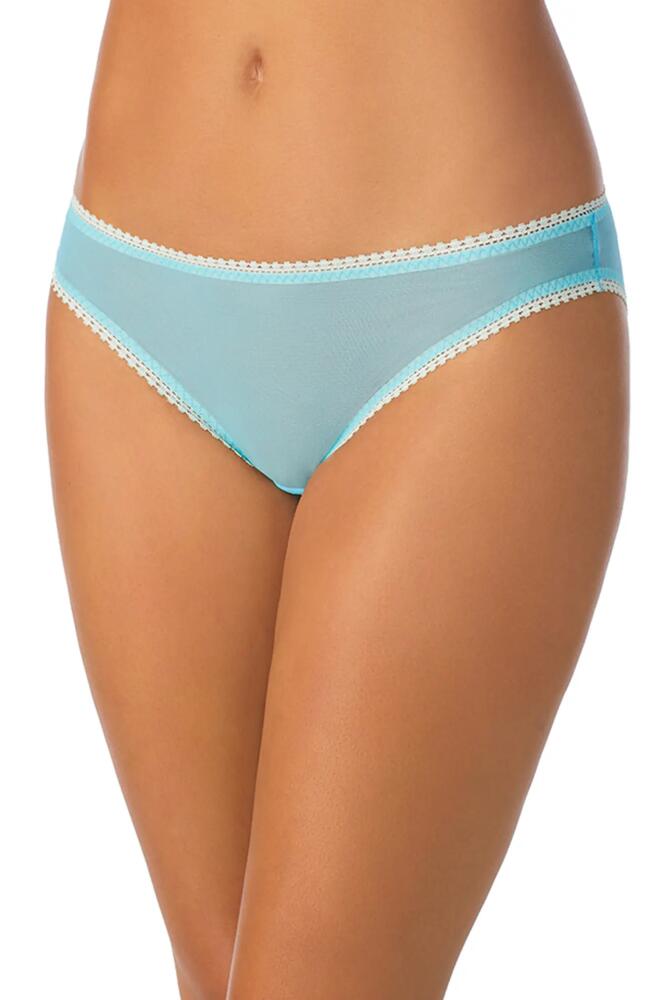 On Gossamer Mesh Bikini in Blue Mist Cover