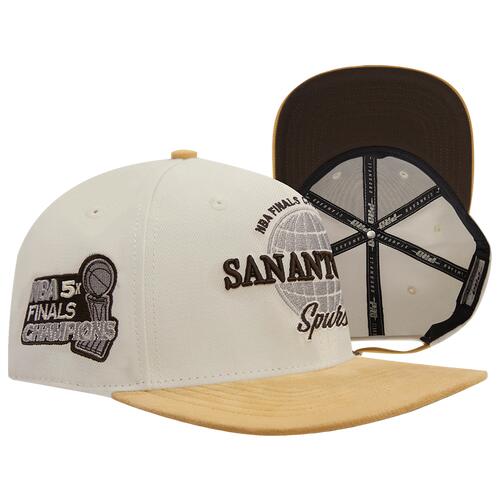 Pro Standard Spurs SMU Strapback Cap - Mens Eggshell Cover