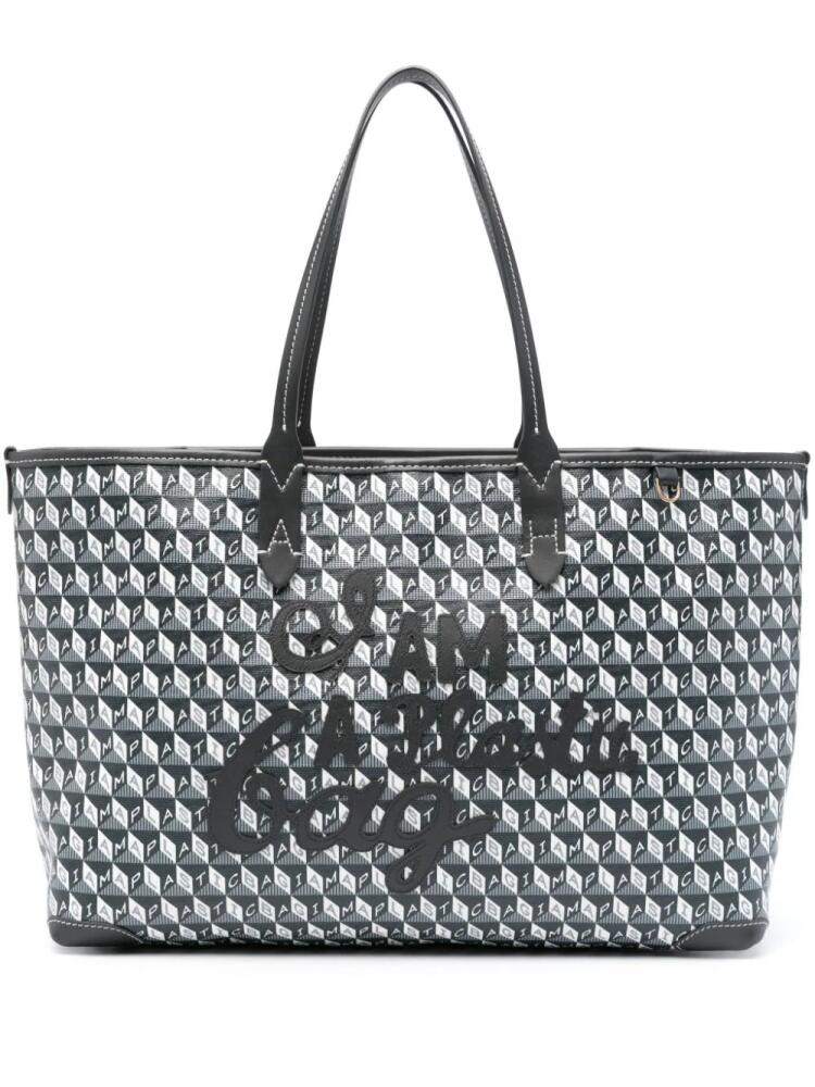 Anya Hindmarch I Am A Plastic Bag tote bag - Black Cover