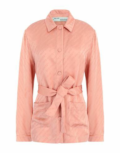 Off-white Woman Shirt Light pink Acetate, Viscose Cover