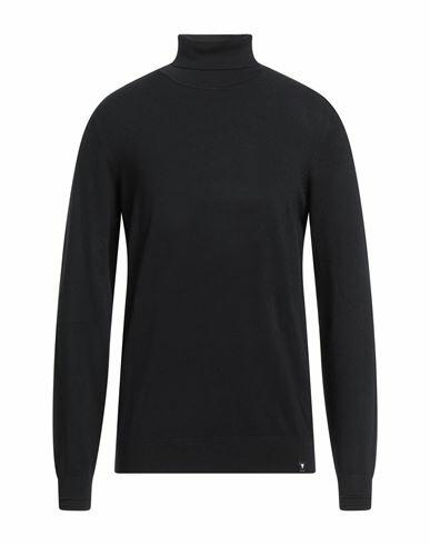 Why Not Brand Man Turtleneck Black Viscose, Nylon Cover