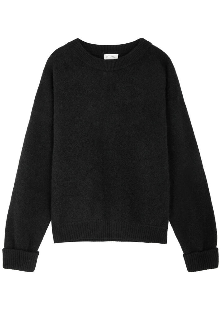 American Vintage Vitow Knitted Jumper - Black Cover