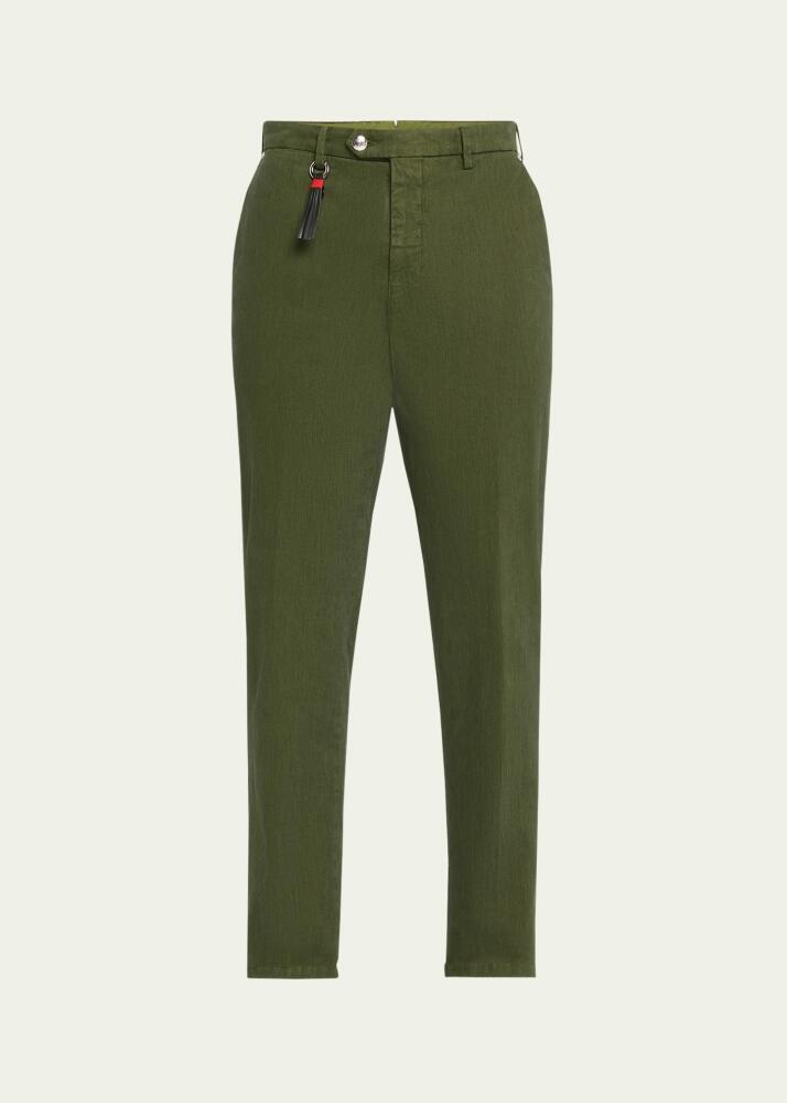 Marco Pescarolo Men's Twill Chino Pants Cover