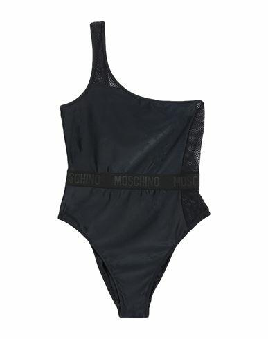 Moschino Woman One-piece swimsuit Black Polyamide, Elastane Cover