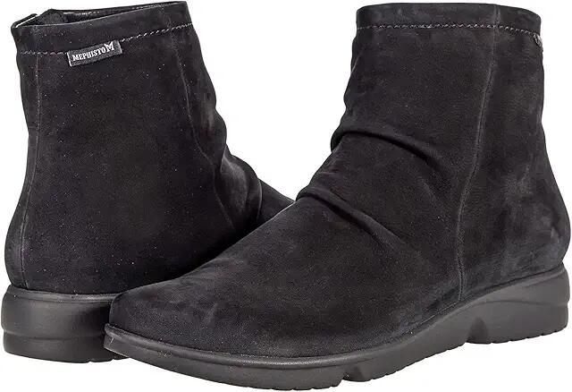 Mephisto Rezia (Black Bucksoft) Women's Boots Cover