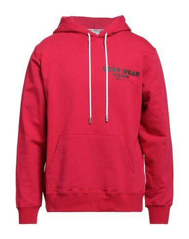 Gcds Man Sweatshirt Fuchsia Cotton Cover