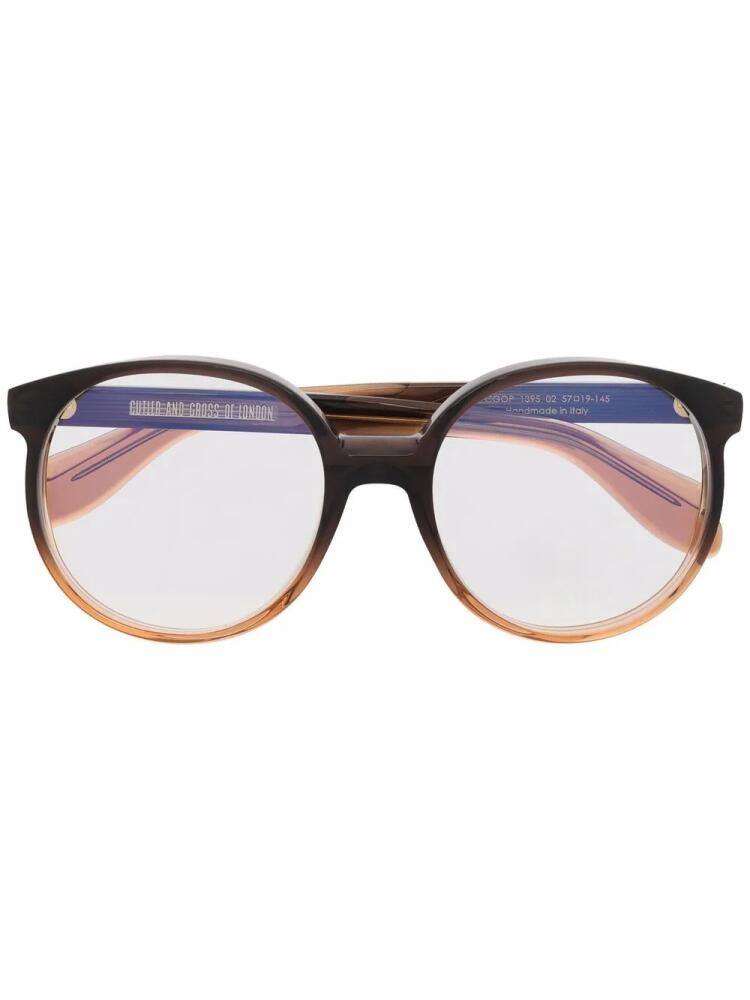 Cutler & Gross gradient-effect glasses - Brown Cover