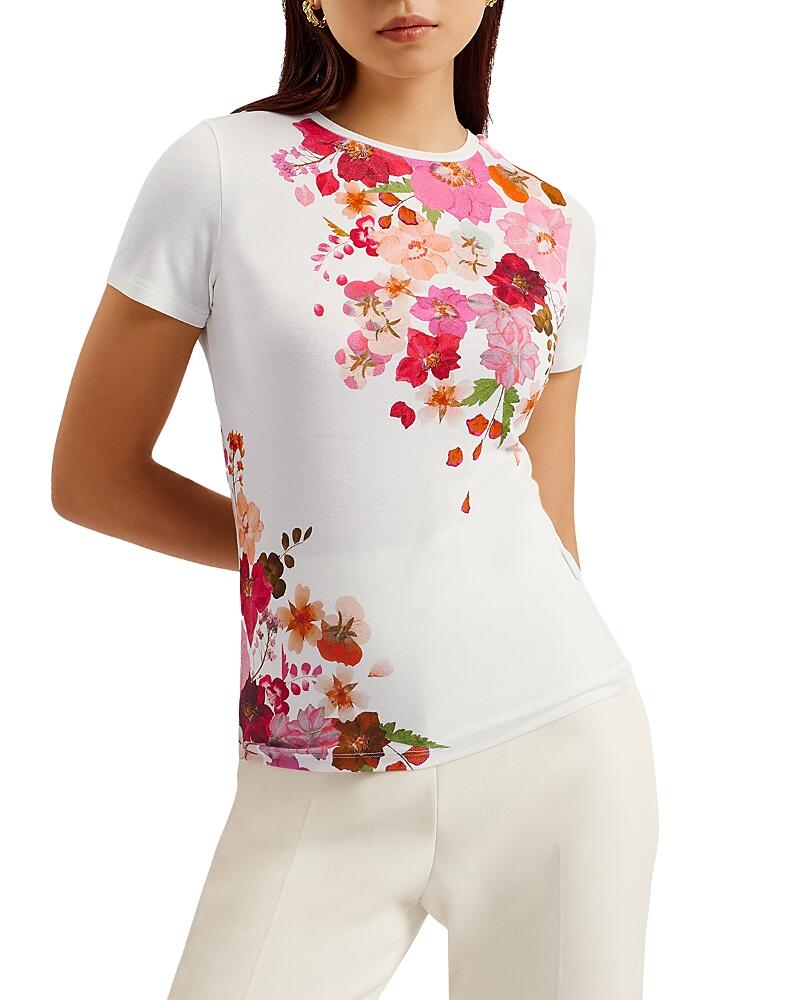 Ted Baker Printed Fitted Tee Cover