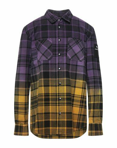 Mauna Kea Man Shirt Purple Cotton, Elastane Cover