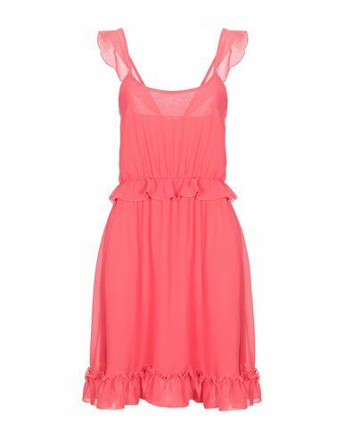 Rebel Queen Woman Midi dress Coral Polyester Cover